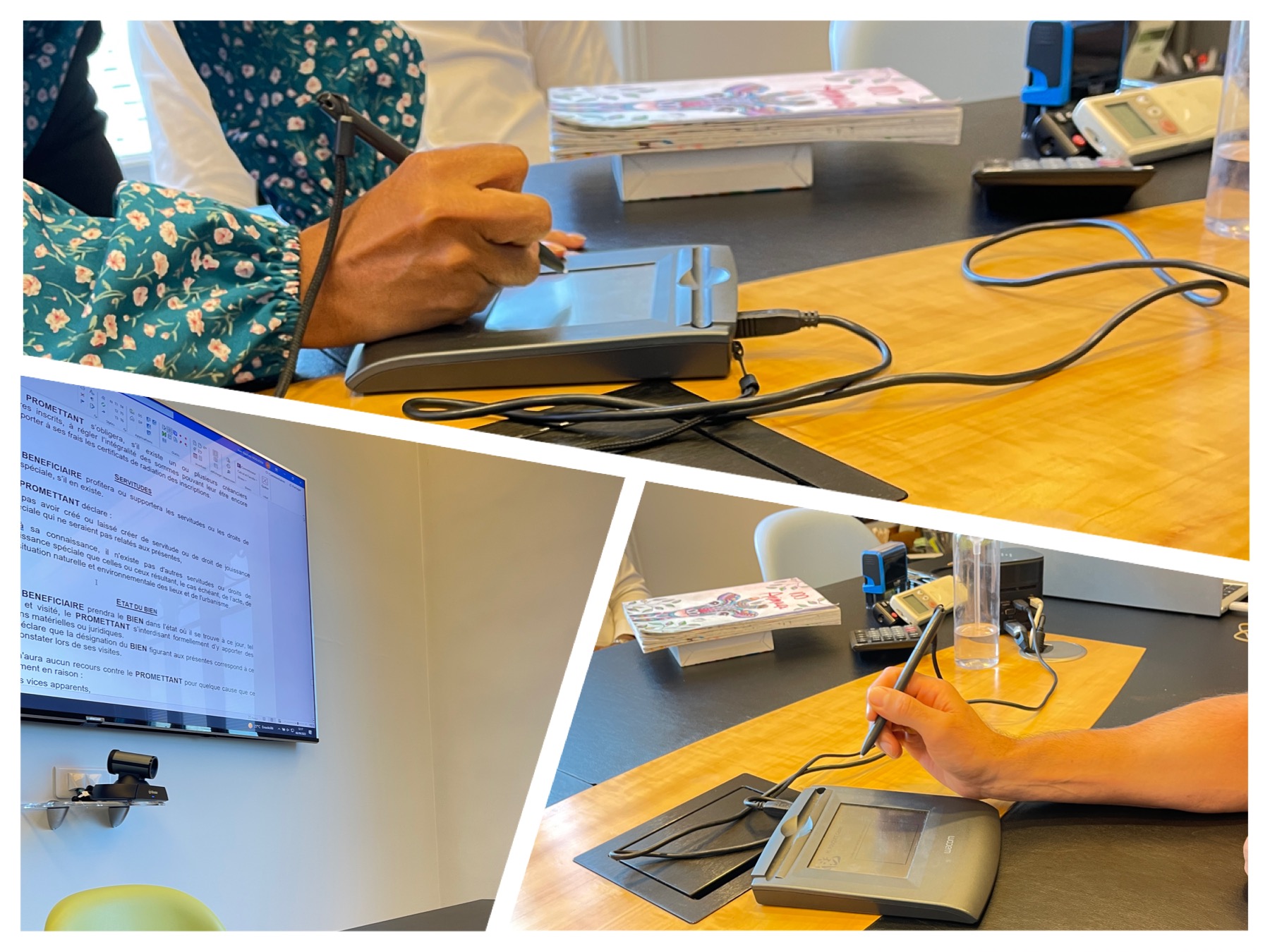 Signature chez le notaire : l'aboutissement d'un projet immobilier.